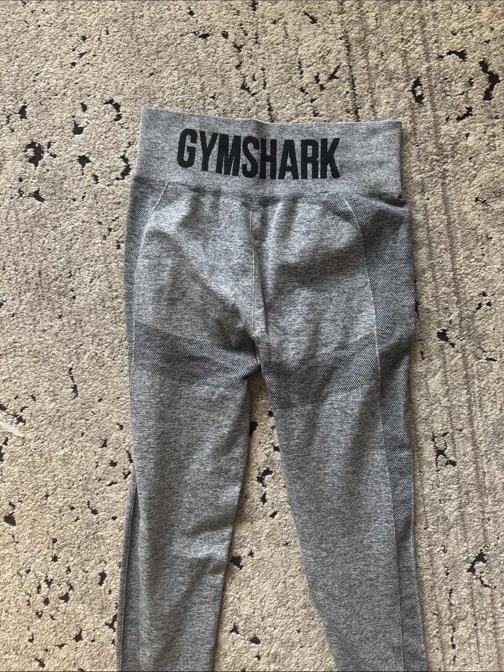 Gymshark Grey Seamless High-Waist Leggings